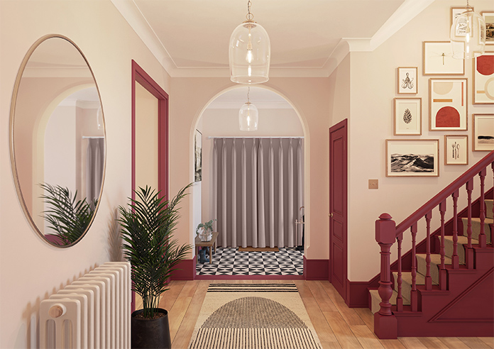 Menton, Dusted Pink - Made to Measure Curtains - Image 15